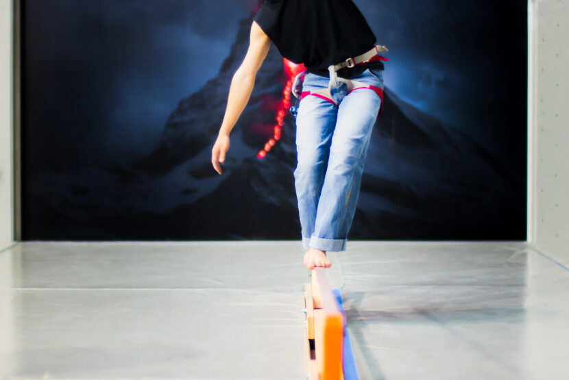 slackline equilibre geneve
